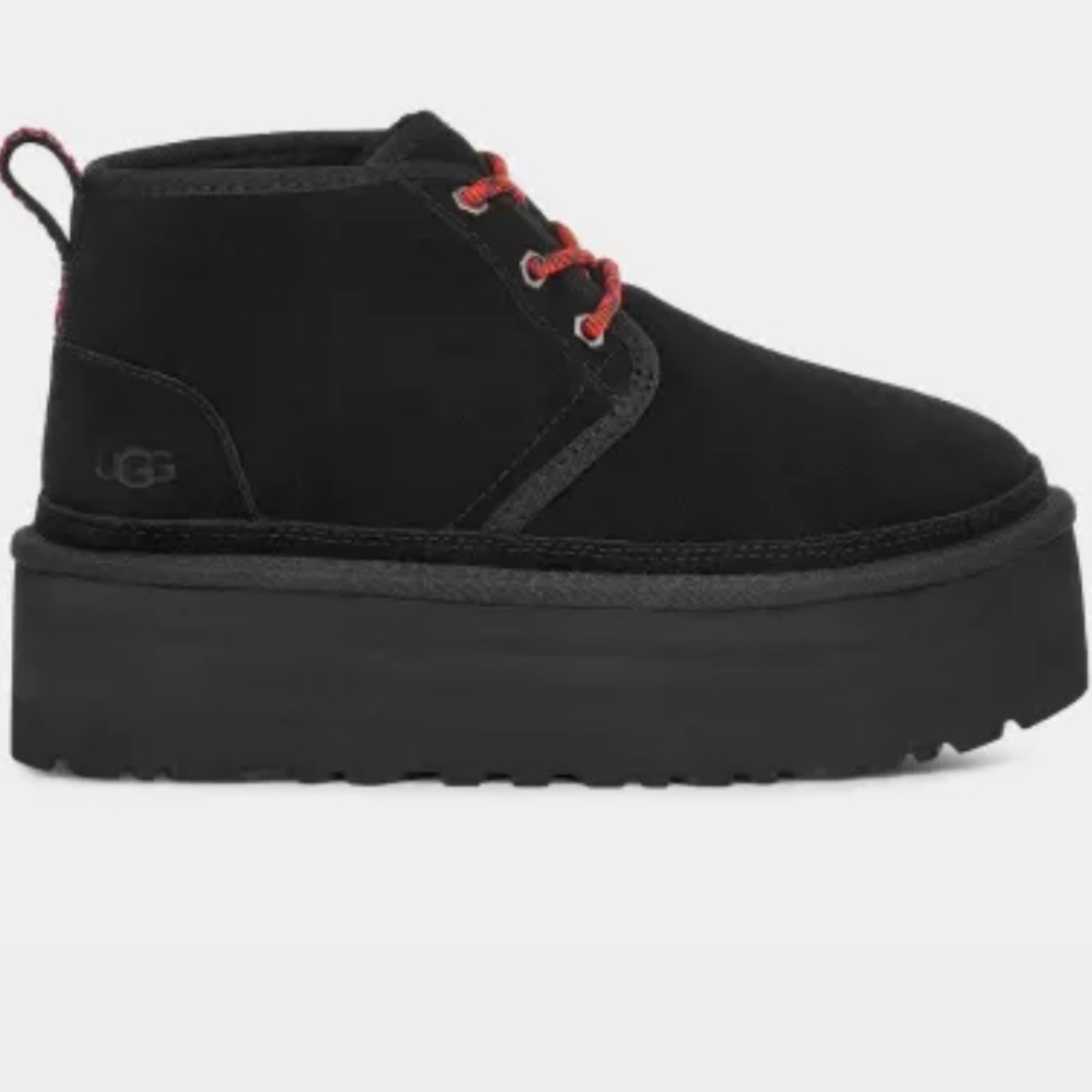 black ugg platforms